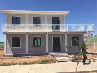 High-End Flat Pack Container House Comfortable Living Experience with Quality Guarantee Made of Steel and Sandwich Panel