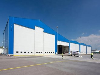 High Quality Light Prefab Aircraft Hangar House Steel Structure