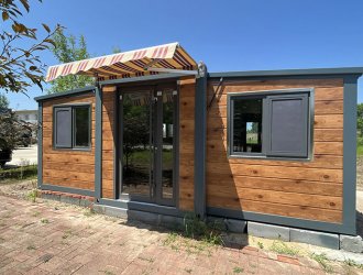 Manufactured Homes Luxury Custom Modular Homes Extendable Prefabricated House 3 Bedrooms and Living Room Container House