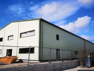 Prefabricated Steel Storage Shed Warehouse