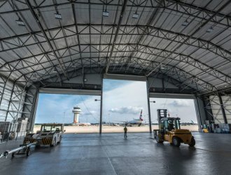 Steel Structure Hangar Modular Prefabricated Industrial Easy Assembly Steel Structure Small Aircraft Airplane Kit Hangar