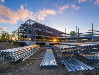 Recyclable and Reusable Steel Structures Prefabricated Building Rapid Construction