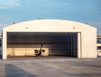 High Quality Light Prefab Aircraft Hangar House Steel Structure
