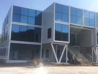 High-End Flat Pack Container House Comfortable Living Experience with Quality Guarantee Made of Steel and Sandwich Panel