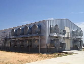 China Prefabricated Steel Structure Poultry House Chicken Farm Building