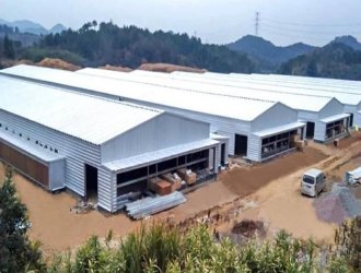 China High Quality Modern Broiler Equipment Poultry Shed Design Chicken Farm Steel Structure