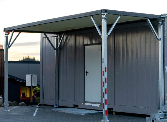 20ft Container Roof - Modular Steel Roofing for Shipping Containers ...