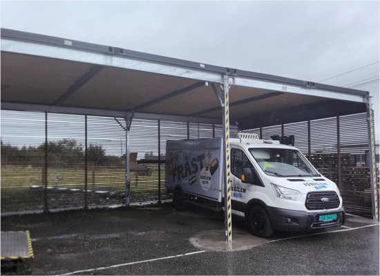 Container Roof 20 ft Insulated