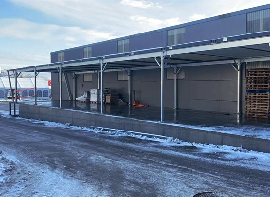 Container Roof 30 ft Insulated