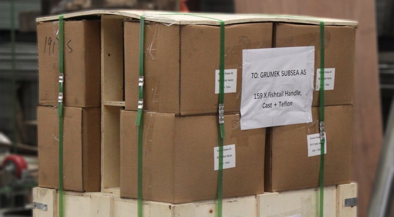 News! Delivery of Fishtails and ROV knives To Norwegian Customers:150 Fishtails 316, 100 Knives 316