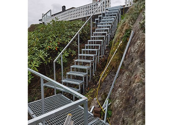 Outdoor stairs
