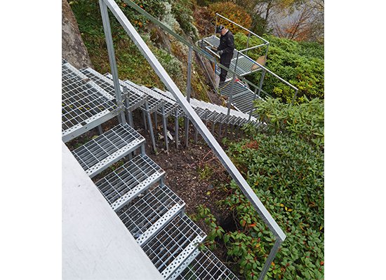 Modular Outdoor Stairs | ADA Compliant Beach & Cliff Access Steps