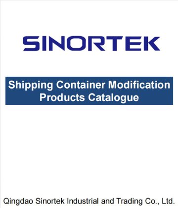 SINORTEK shipping container modification products catalogue