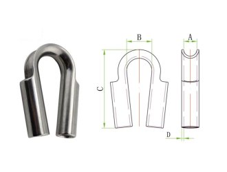 Tube Thimble Rope Tube Thimble  For  Aquaculture-sinostar marine equipment (4)