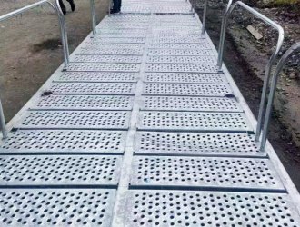 Galvanized Steel Springboard For  Aquaculture-sinostar marine equipment (3)