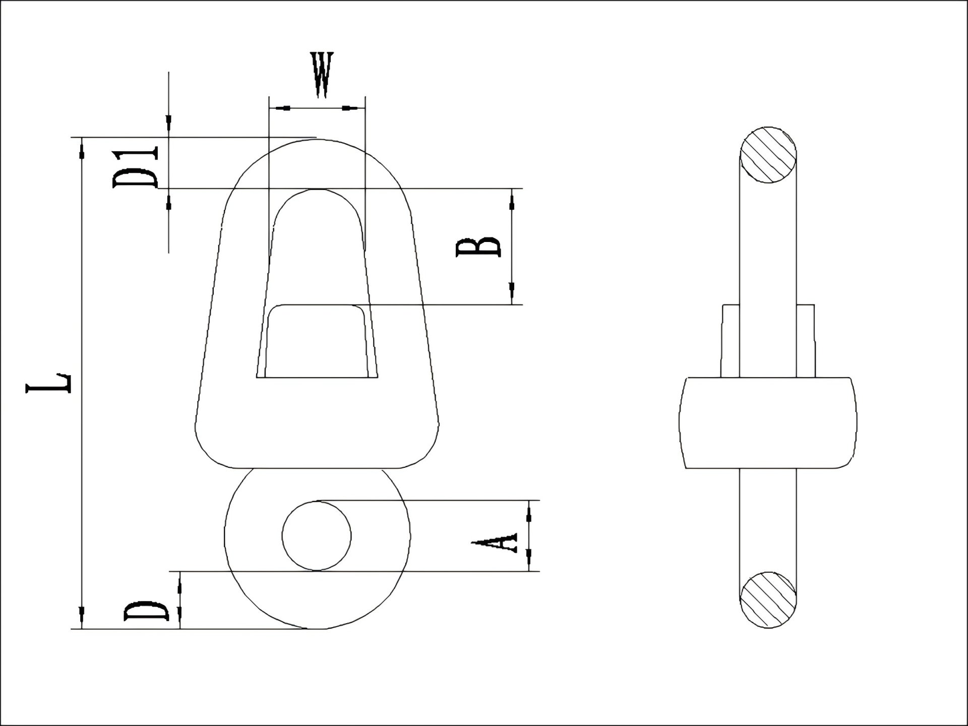 Drawings of Marine Swivel Anchor Chain Drawings of Marine Swivel Anchor Chain
