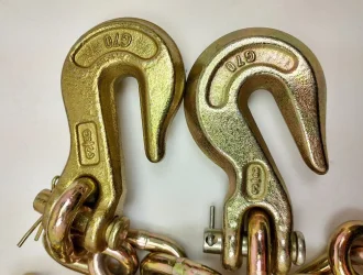 G70 transport chain gold chromate finish NACM 2020 DOT compliant