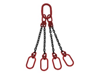 Rigging and Lifting  3-Leg Chain Slings Forged Alloy -sinostar marine equipment (6)