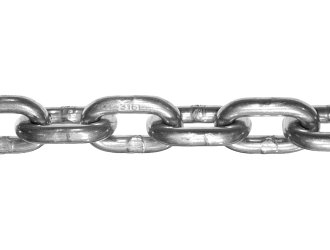 ASTM G30 Galvanized Tyre Protection Steel Link Proof Coil Chain-sinostar marine equipment