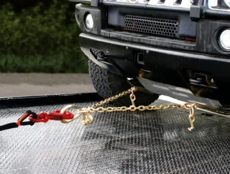 G70 binder chain used for flatbed and deck cargo securement