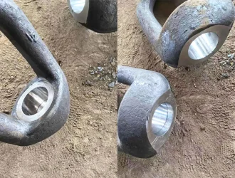 G412 Eye Swivels Steel Forged Detail