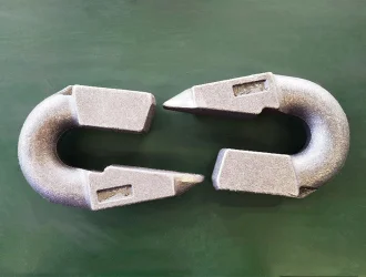 Mining Chain Connecting Links Forging Semi-finished Products