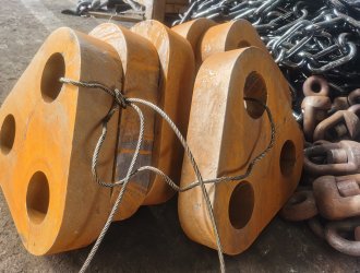 Delta Plate Three Hole Trangle Plate Aquaculture Mooring-sinostar marine equipment (3)