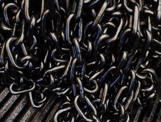 Studless Fishing Anchor Chain Black Tar Aquaculture-sinostar marine2