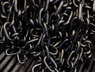 Studless Fishing Anchor Chain Black Tar Aquaculture-sinostar marine2