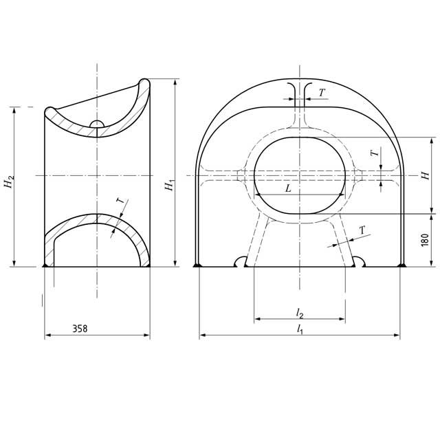 Drawings of ISO13728 Panama Chock Drawings of ISO13728 Panama Chock