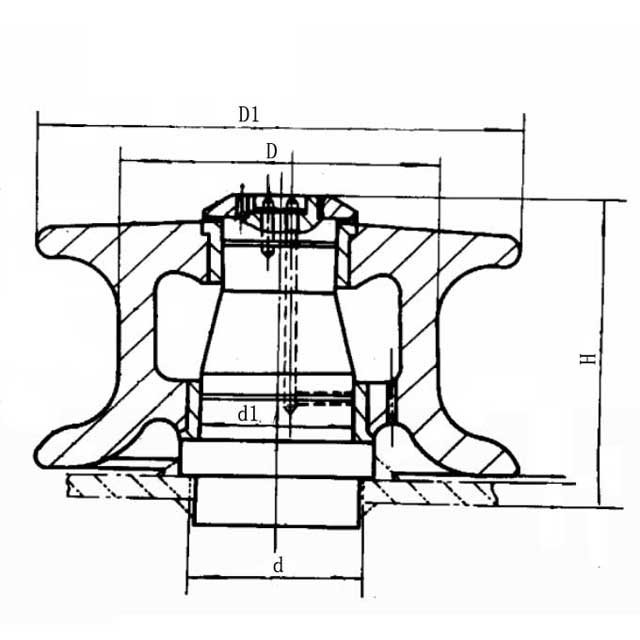 Drawings of NS2585 Warping Roller Fairlead Drawings of NS2585 Warping Roller Fairlead