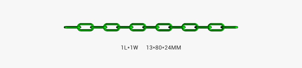 Drawing of 13mm*80mm*24mm Lashing Chain: Drawing of 13mm*80mm*24mm Lashing Chain: