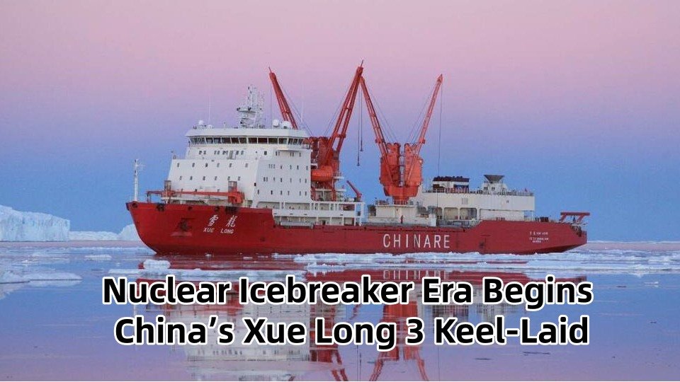 Chian xye long 3 keel-laid
