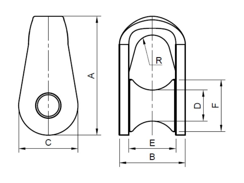 Mandal Fairlead Shackle Diagram