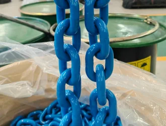 G100 lifting chain EN818-8 – painted finish for corrosion protection