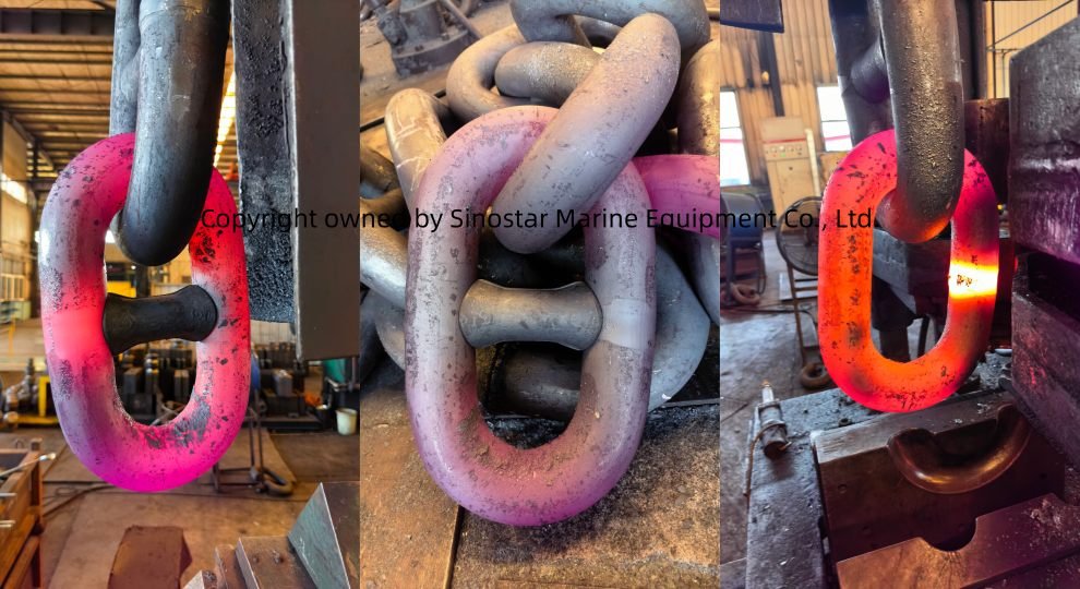 CM690 76mm Stud Link Anchor Chain – Manufacturing Process