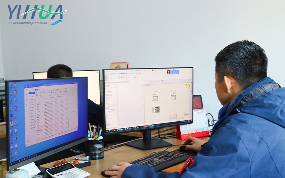 Inclined Plate Settlers design