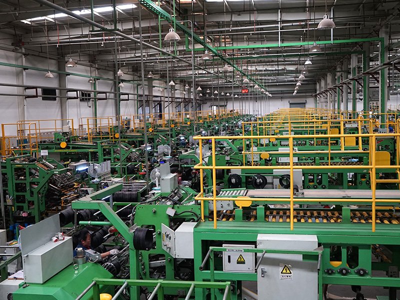 tire form building production line