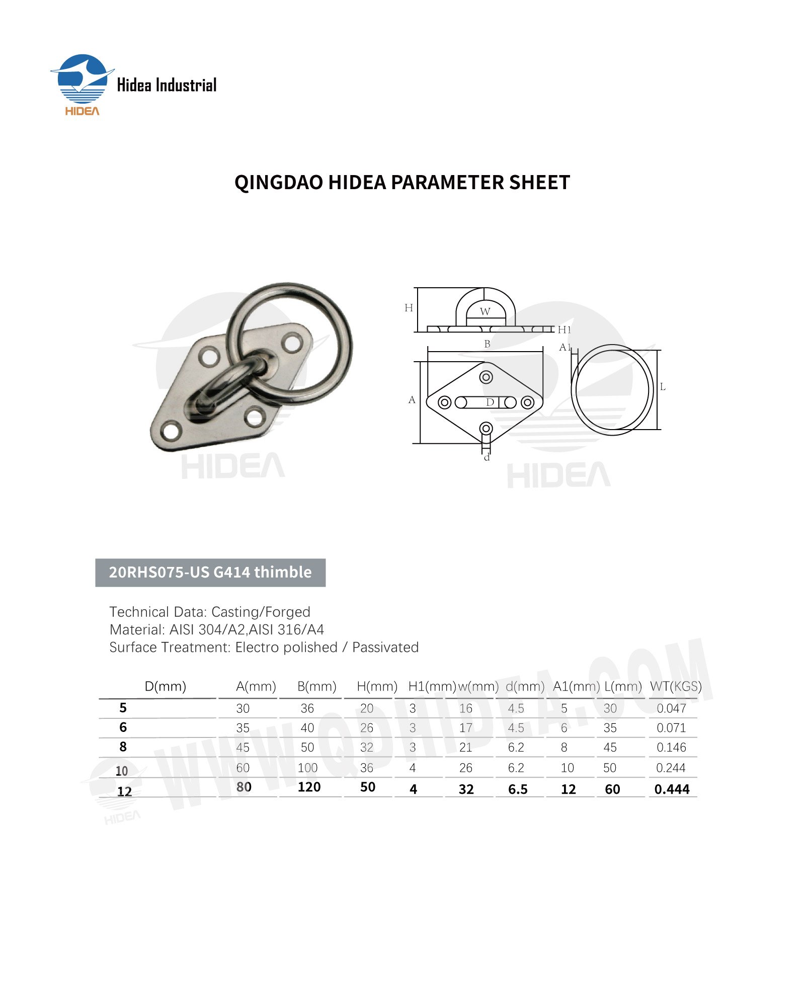 Diamond Eye Jump Ring Specification