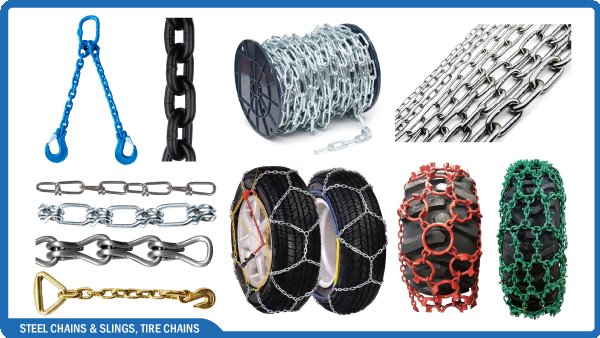 Steel Chains | Chain Slings | Tire Chains