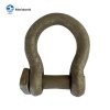 TRAWLING SHACKLE SQUARE HEAD EQUAL PIN BOW TYPE
