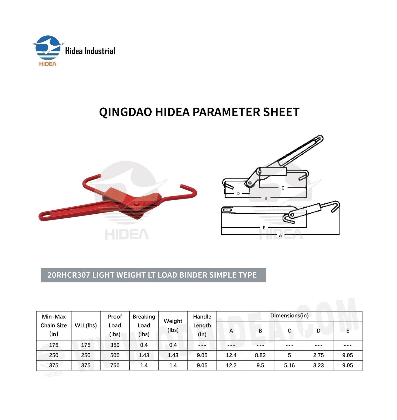 HIDEA Mini Load Binder