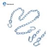 TRAILER SAFETY CHAIN WITH S HOOK + LATCH