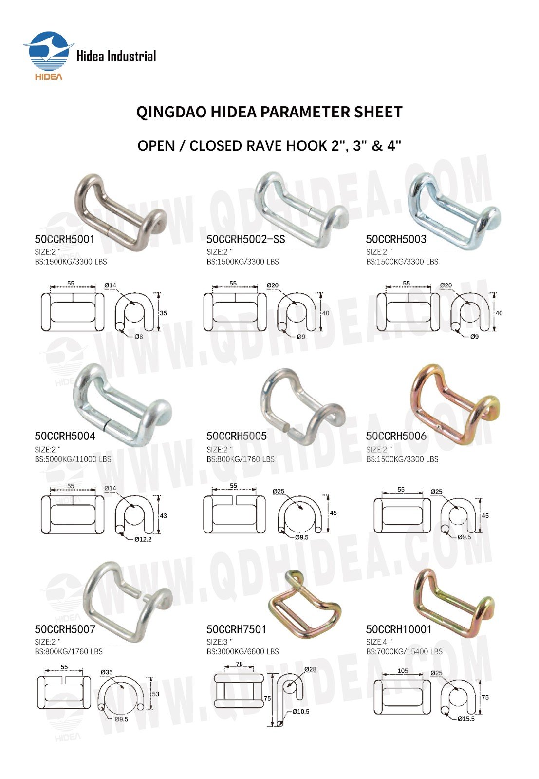 HIDEA Rave Hook Open / Closed Type