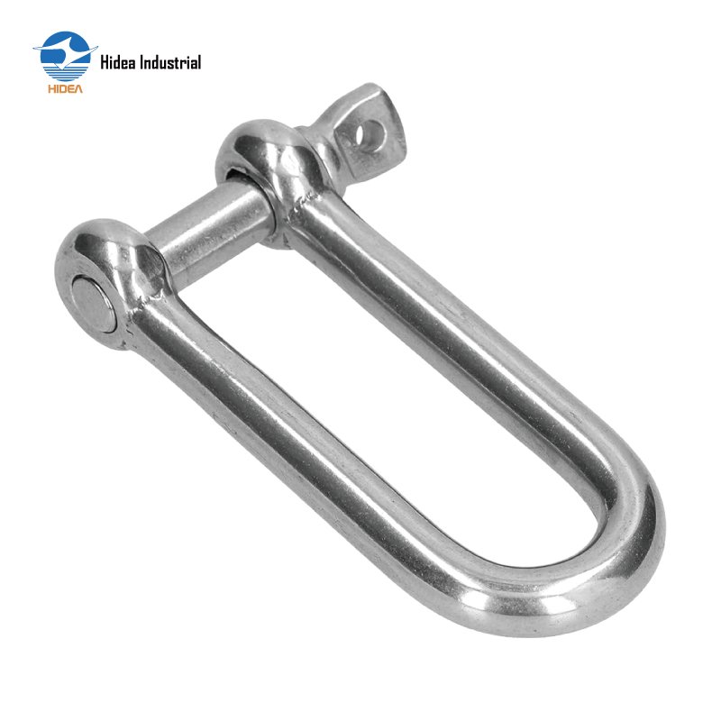 marine-grade-304/316-stainless-steel-long-d-shackle-with-screw-pin