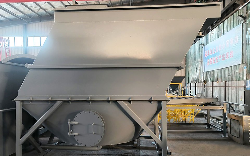 Análisis de relleno en tanque de sedimentación de tubo inclinado