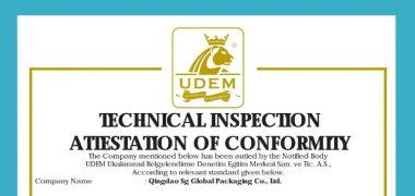 Certificação CE Confirmação de SGGLOBAL