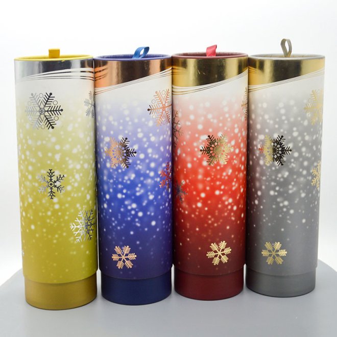 Customizable Paper Box with Holder for Gifts