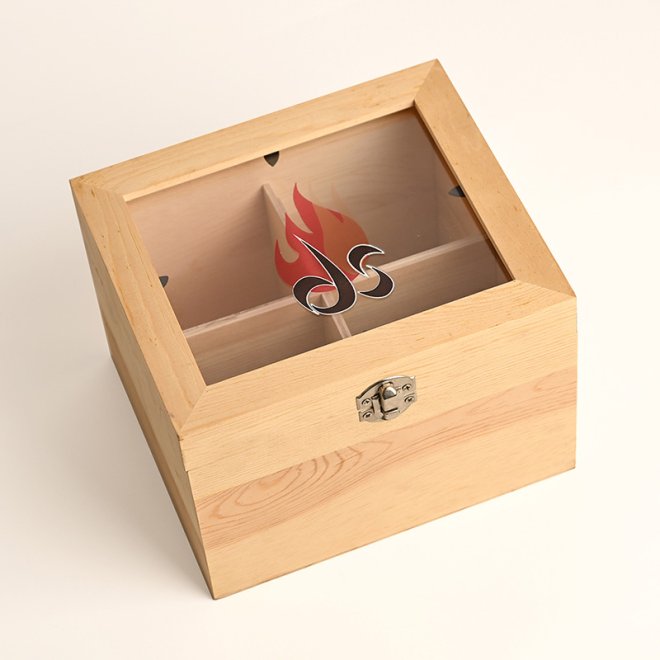 ECO Friendly Wooden Box with Clear Window