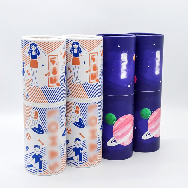 Biodegradable Paper Tubes for Gifts Packaging